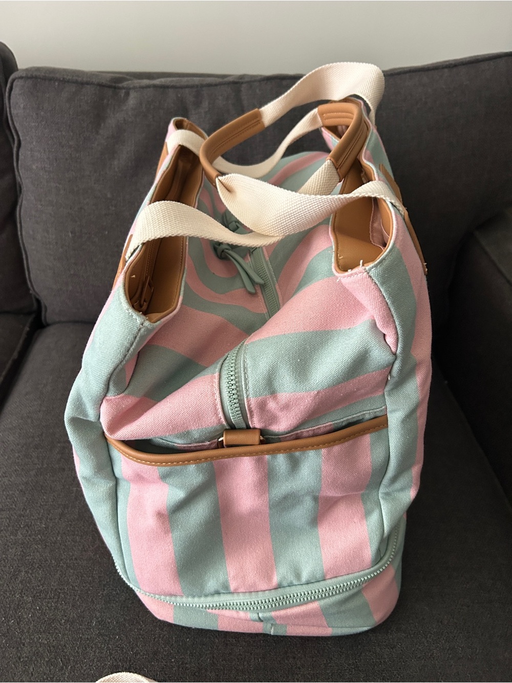 🍉Poppy & Peonies Sunshine Collection Watermelon Stripe Voyager - Picture 4 of 14